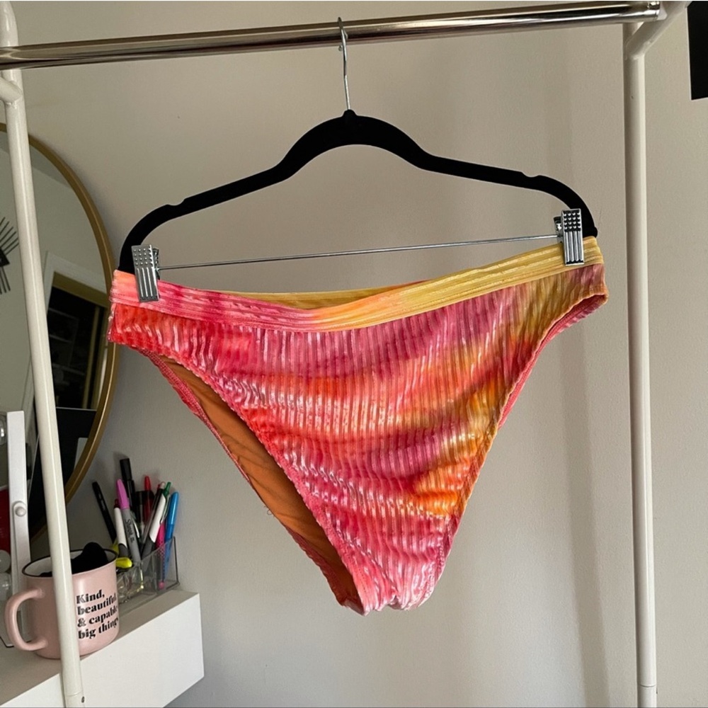Dippin Daisy’s Sherbet Ribbed Bikini Bottom Sz 2X